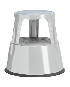 Rullepuff metall GRÅ