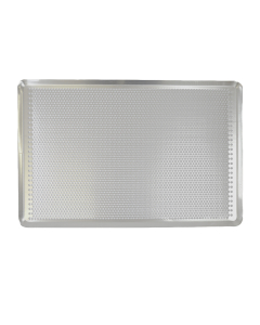 Perforert bakebrett 600x400mm, aluminium