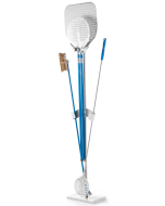 Gulvstativ for 2 stk pizzaspader, betjening fra en side