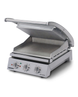 Roband pressgrill 6 slices, flat topp-/bunnplate