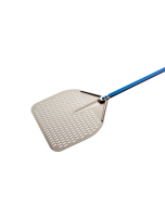 Pizzaspade alu. perf./rekt. 36x36cm, skaft 120cm